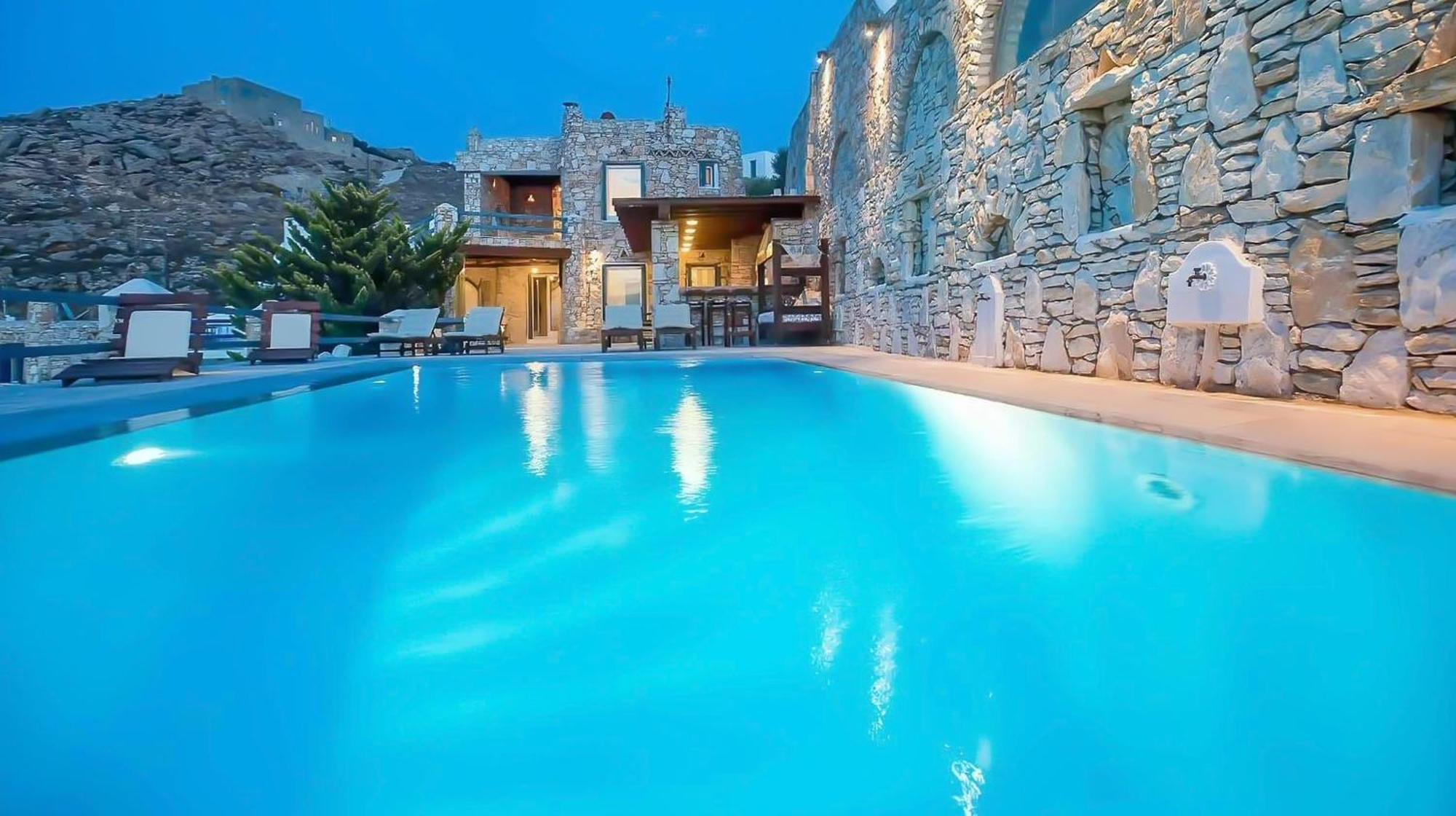 Villa Omnia Mykonos Town Esterno foto